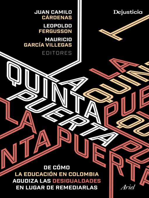 Detalles del título La quinta puerta de Mauricio García Villegas - Lista de espera